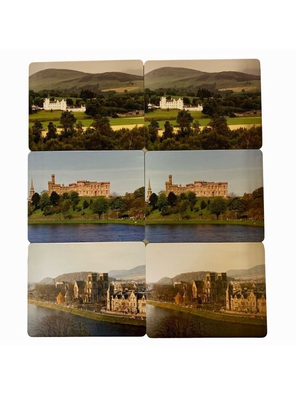 Scottish Countryside Cork Placemats Set of 6